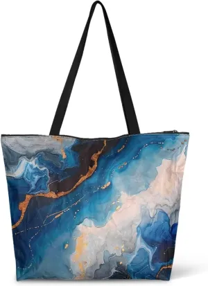 3D Vivid Cat 14x6x15 Tote Paper Bag for Women, Gothic Rose Butterfly Hand Bag, Halloween Spider Web Commute Bag