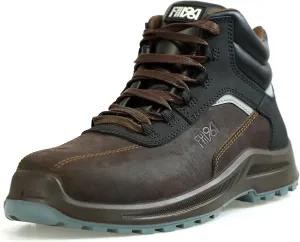 6 Inch Composite Toe Work Boots for Men & Women, Waterproof with 6KV Insulation, Shock Absorption Technology, Reflective Leather (Conforms to ASTM F2413-18 Certified)