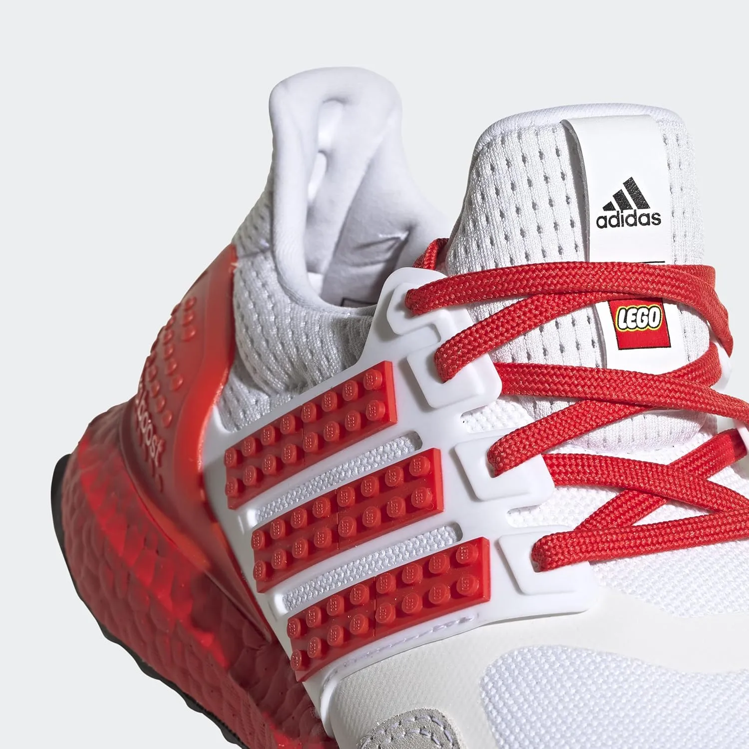 adidas Mens Ultraboost Ultra Boost DNA X Lego Running Sneakers Shoes - White