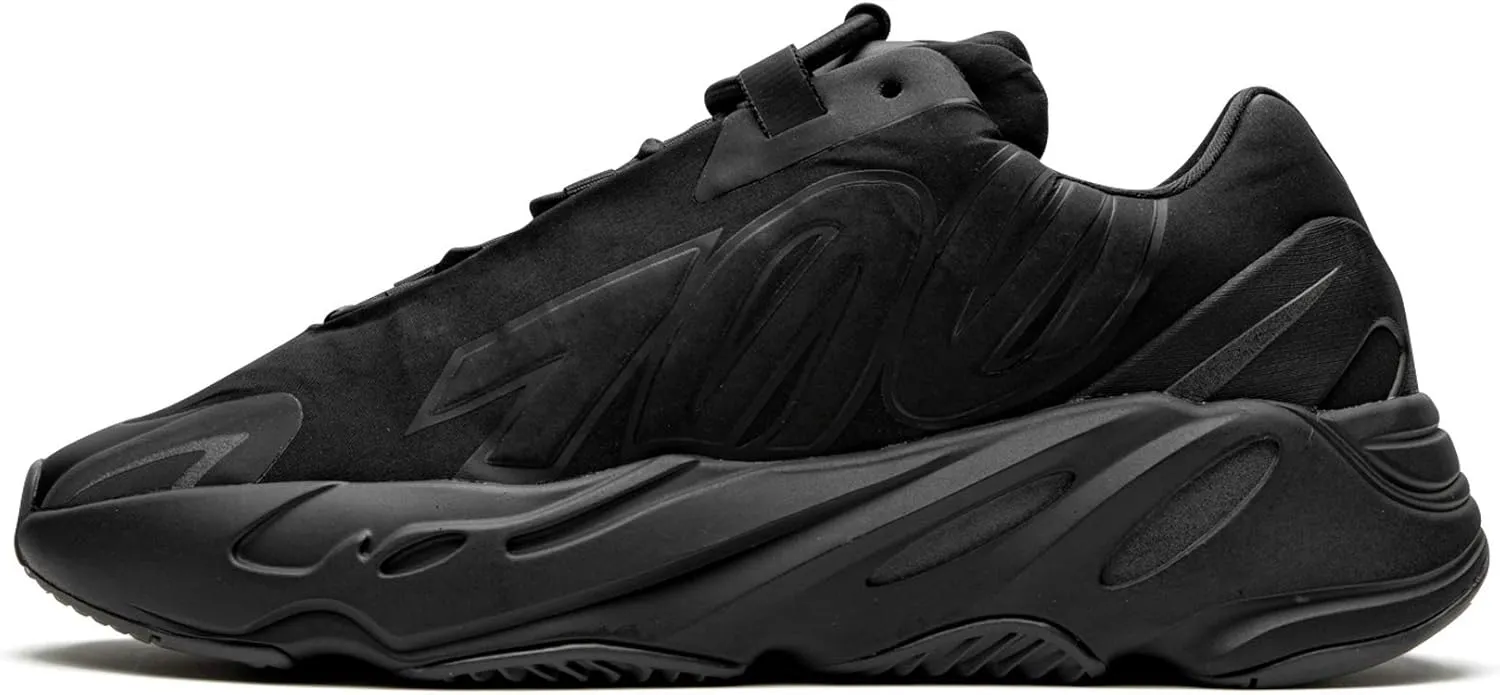 adidas Mens Yeezy 700 Mnvn Lace Up Sneakers Shoes Casual - Black