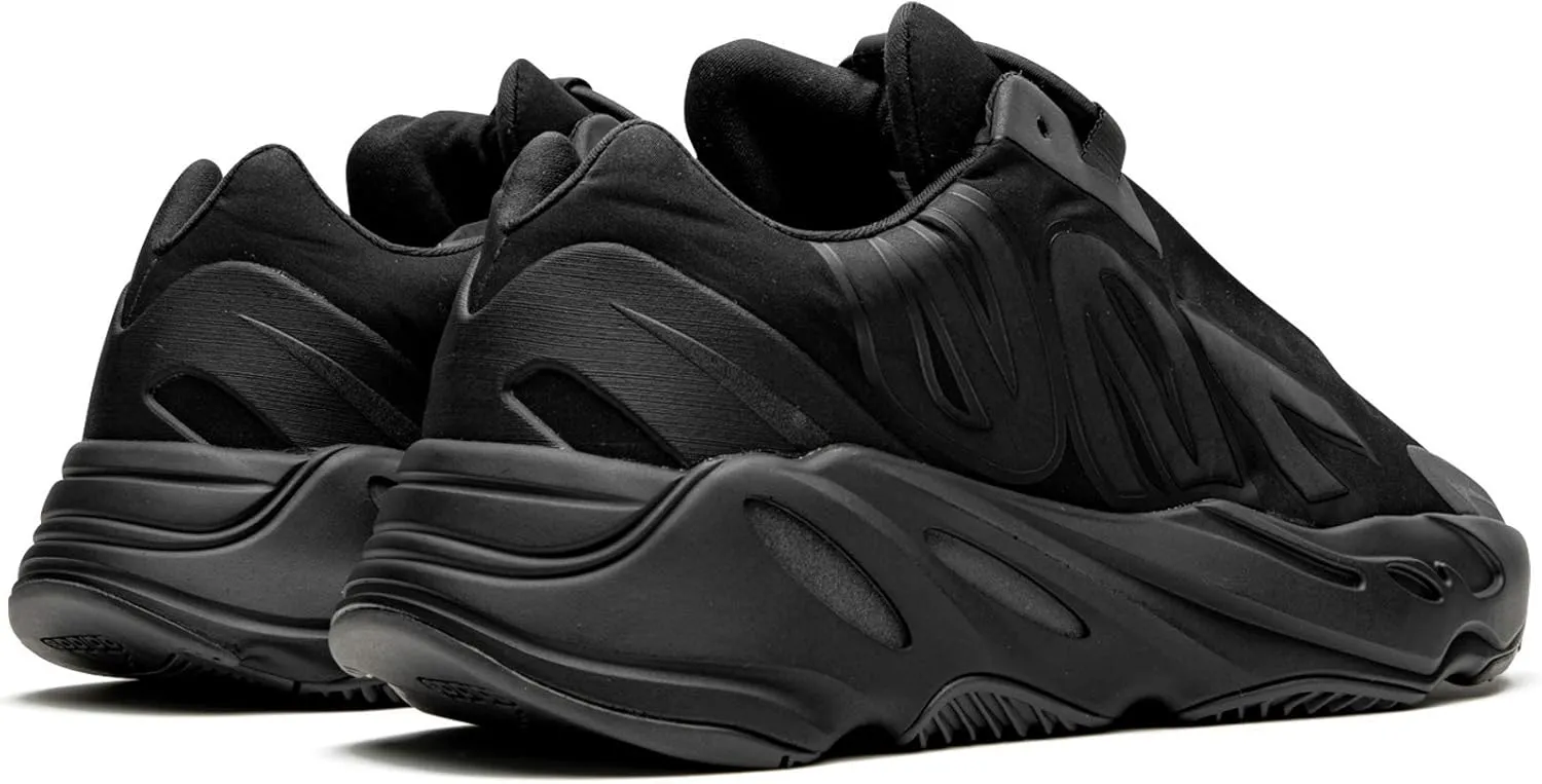 adidas Mens Yeezy 700 Mnvn Lace Up Sneakers Shoes Casual - Black