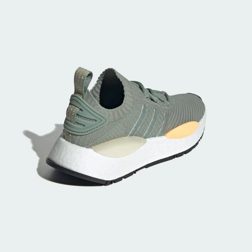 adidas Womens NMD W1 Lace Up Sneakers Shoes Casual - Green