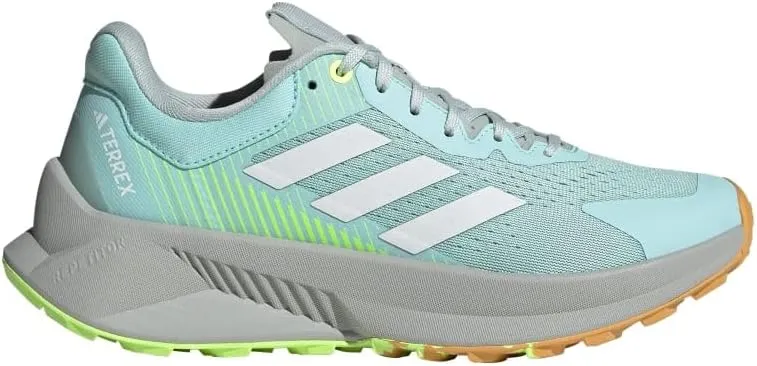 adidas Womens Terrex Free Hiker 2 Low GTX Hiking Hiking Sneakers Shoes - Green