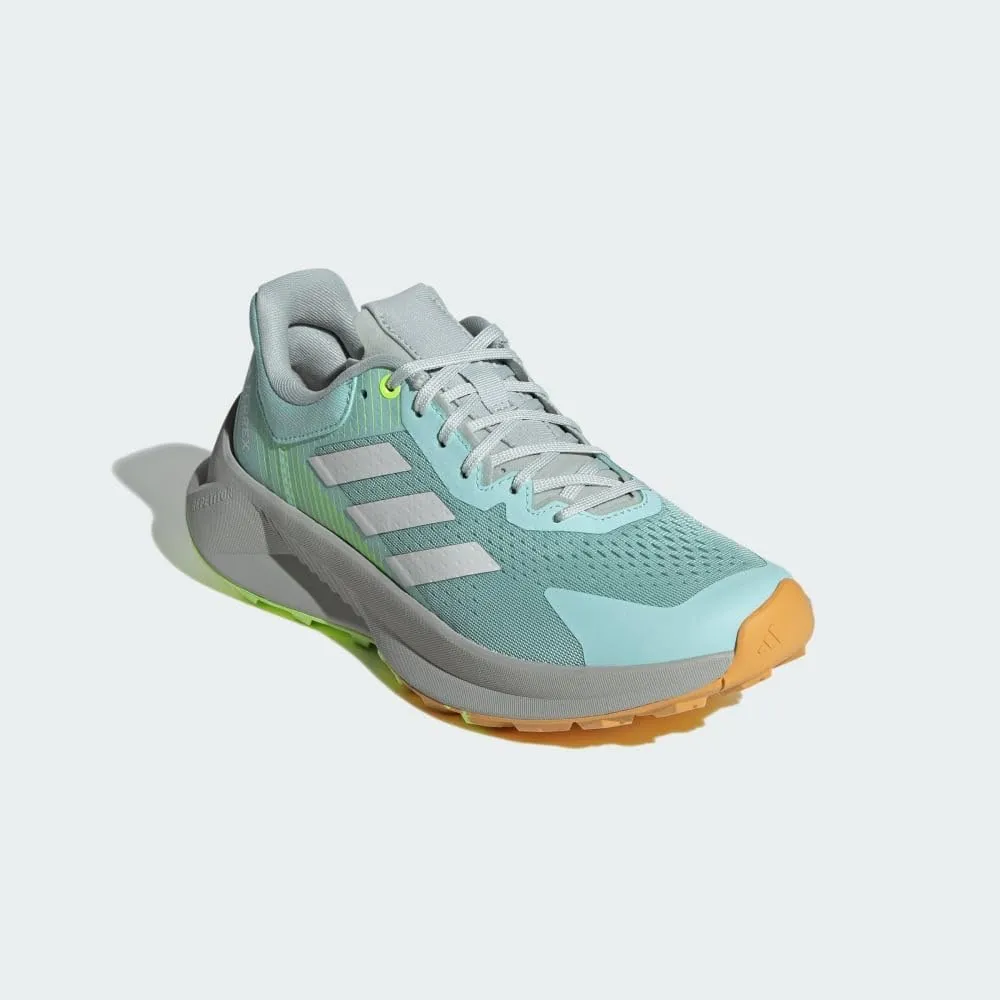 adidas Womens Terrex Free Hiker 2 Low GTX Hiking Hiking Sneakers Shoes - Green