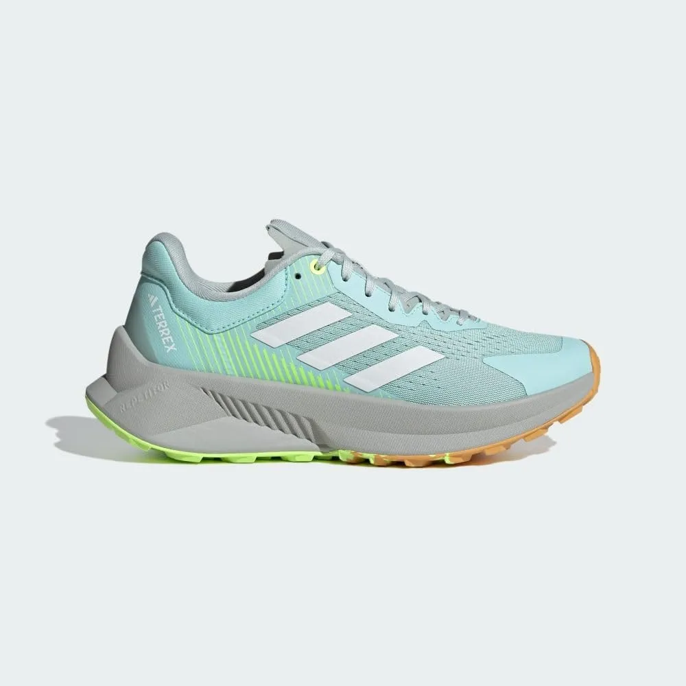 adidas Womens Terrex Free Hiker 2 Low GTX Hiking Hiking Sneakers Shoes - Green