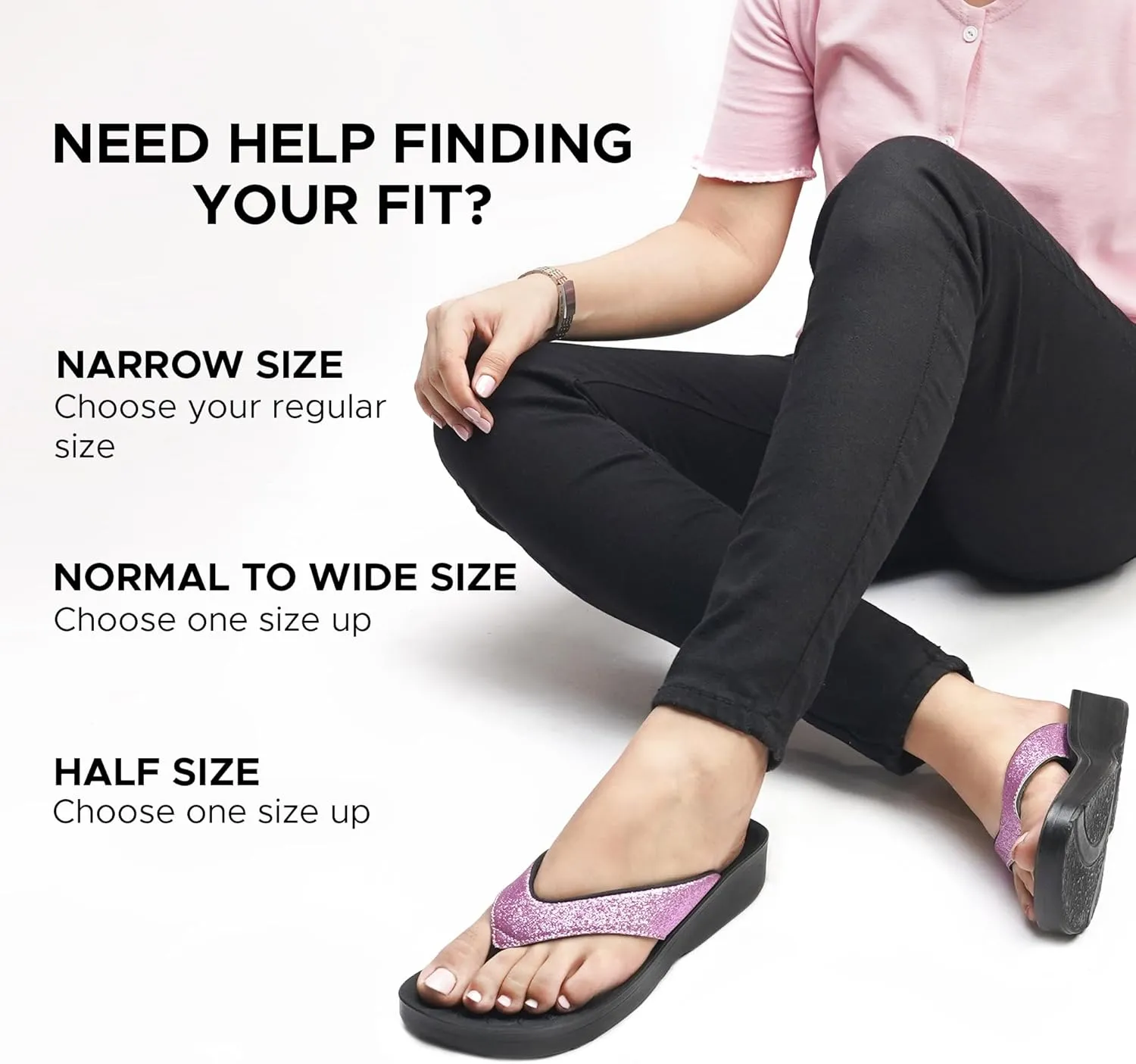 AEROTHOTIC Slip On Recovery Footwear Plantar Fasciitis Flip Flops for Women Yoga Mat Outdoor Walking Beach Ladies Arch Support Summer Thong Dressy Casual Sandals Comfortable Vacation Essentials