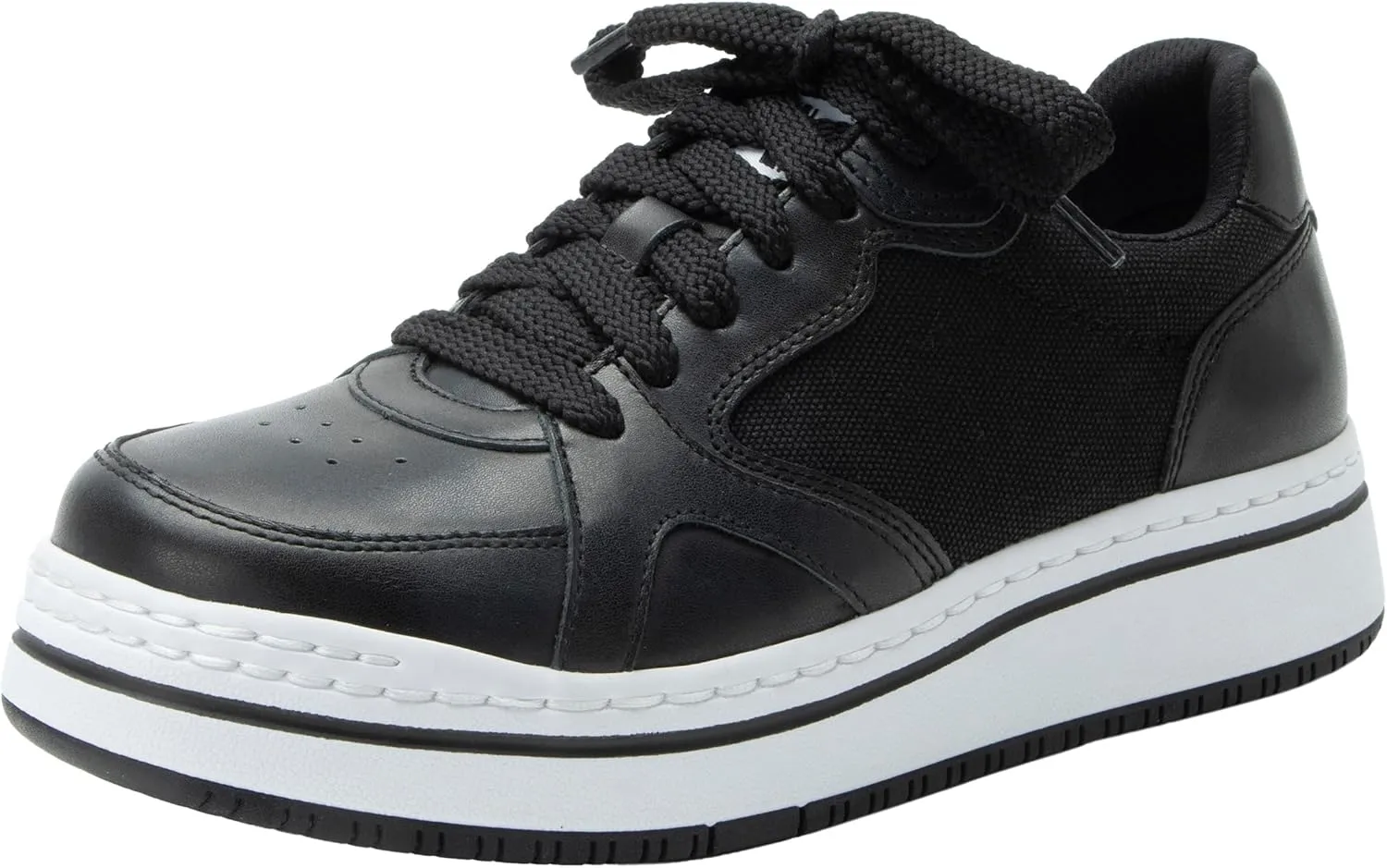 Alegria Women's Alyster Platform Leather Sneaker