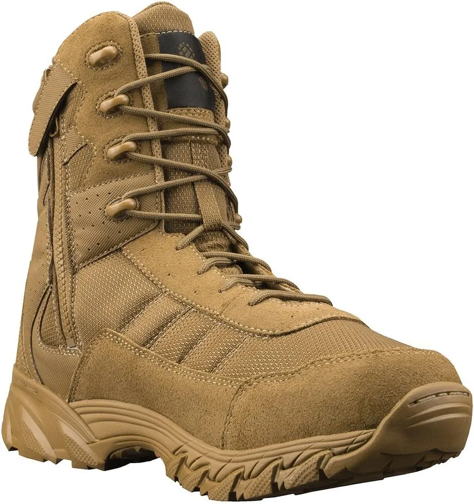 Altama Vengeance SR 8" Side Zip - Unisex Boots - Full Grain Leather - Textile Lining - Gusseted Tongue
