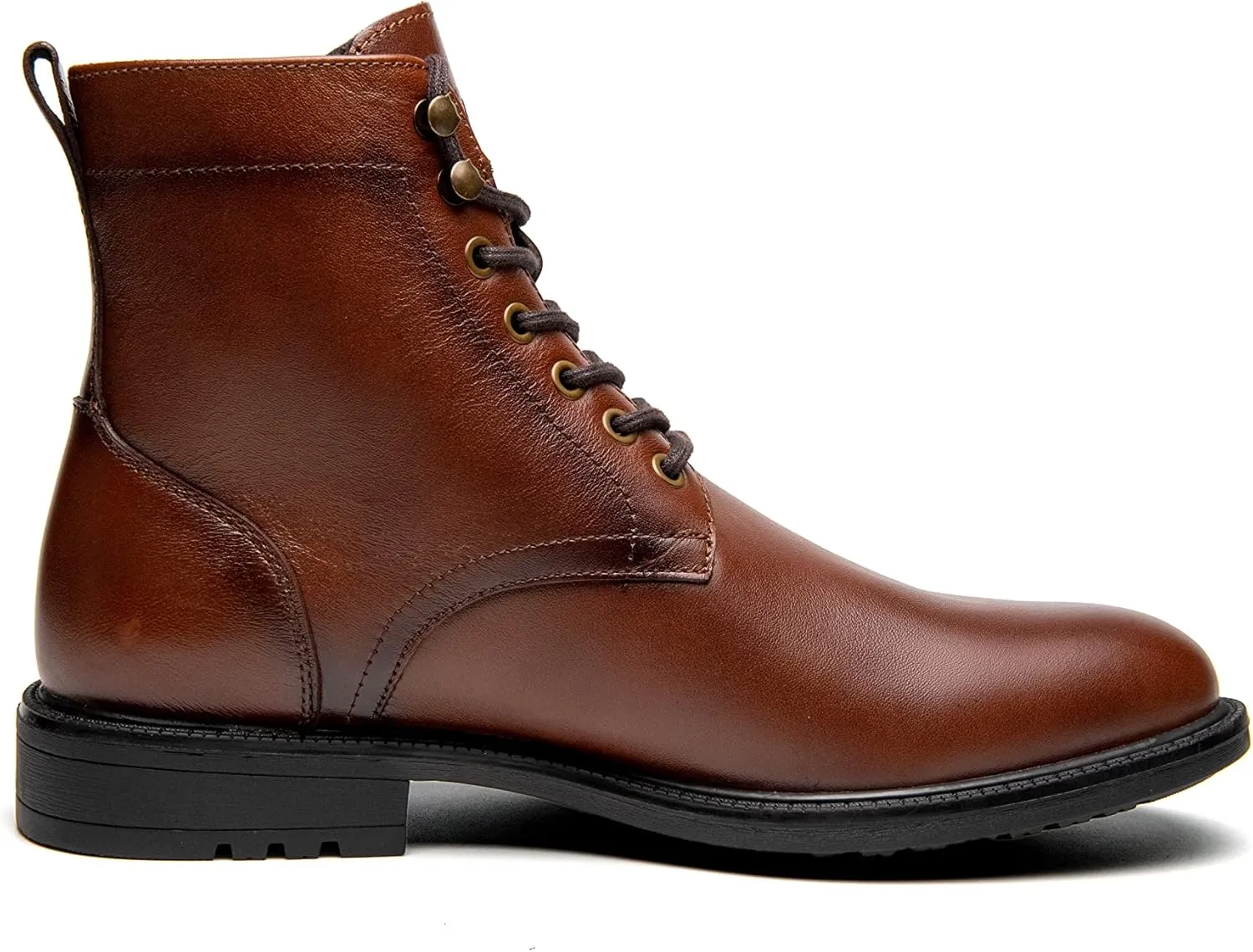 Arkbird Men's Motocycle Combat Boots, Comfortable Stylish Lace Up Fashion Casual Boot For Men