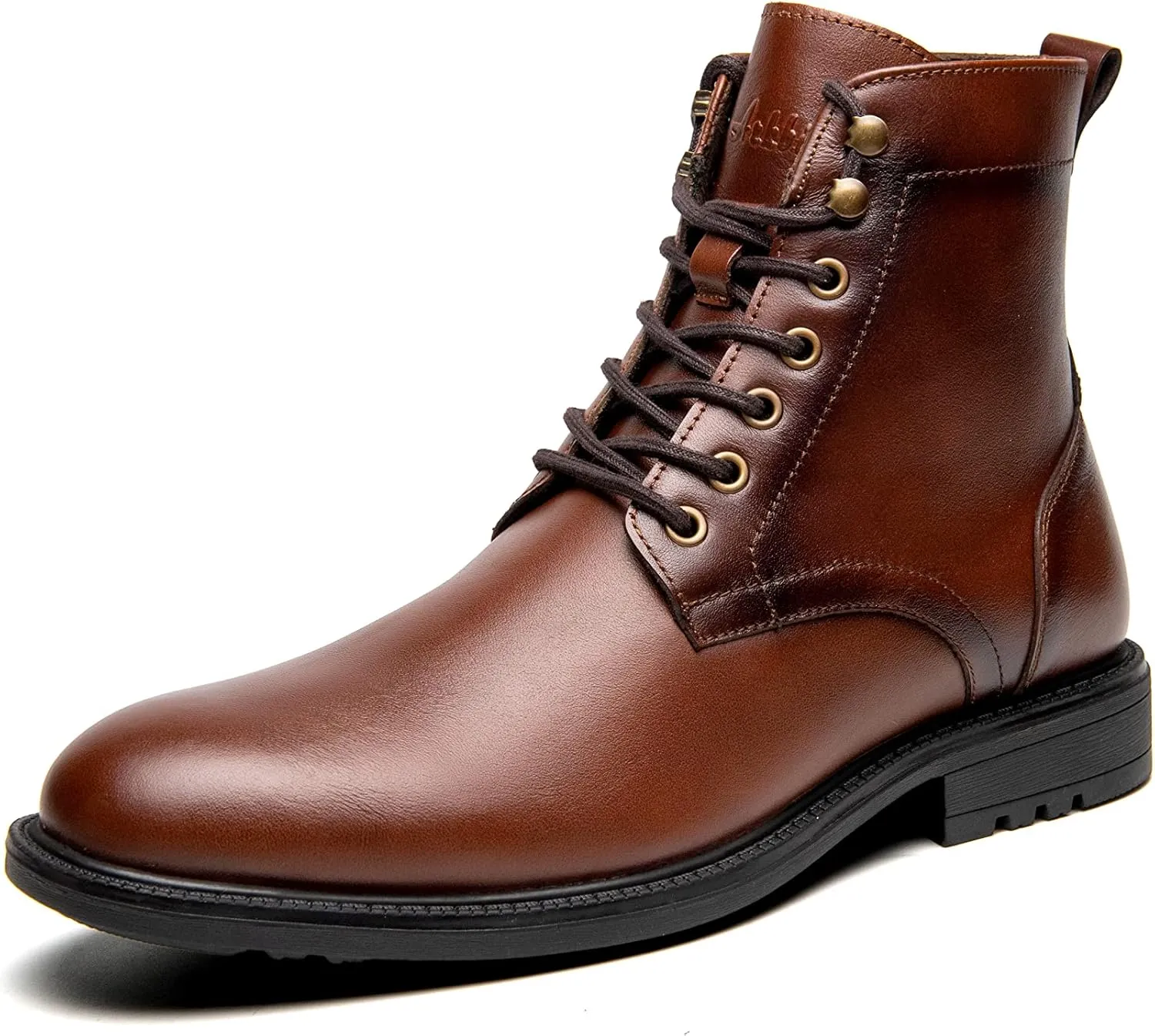 Arkbird Men's Motocycle Combat Boots, Comfortable Stylish Lace Up Fashion Casual Boot For Men
