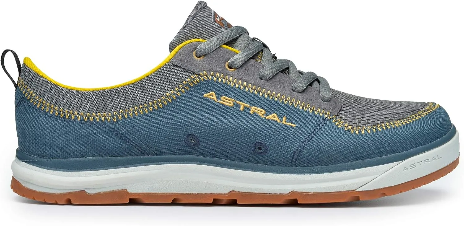 Astral Men's Brewer 2.0 Everyday Minimalist Outdoor Sneakers, Grippy and Quick Drying, Made for Water Sports, Travel, and Rock Scrambling