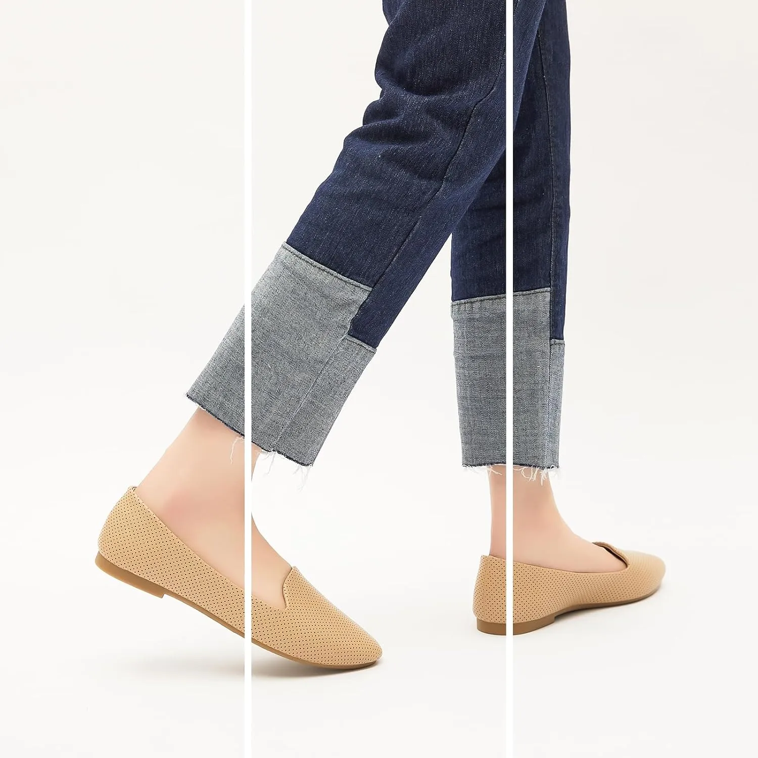 Ballet Flats Shoes for Women Dress Shoes Comfortable Dressy Casual Business Slip on Shoes Loafers