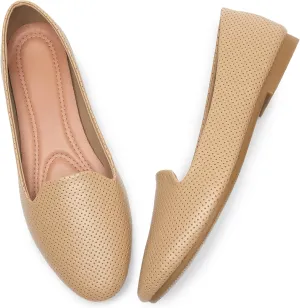Ballet Flats Shoes for Women Dress Shoes Comfortable Dressy Casual Business Slip on Shoes Loafers