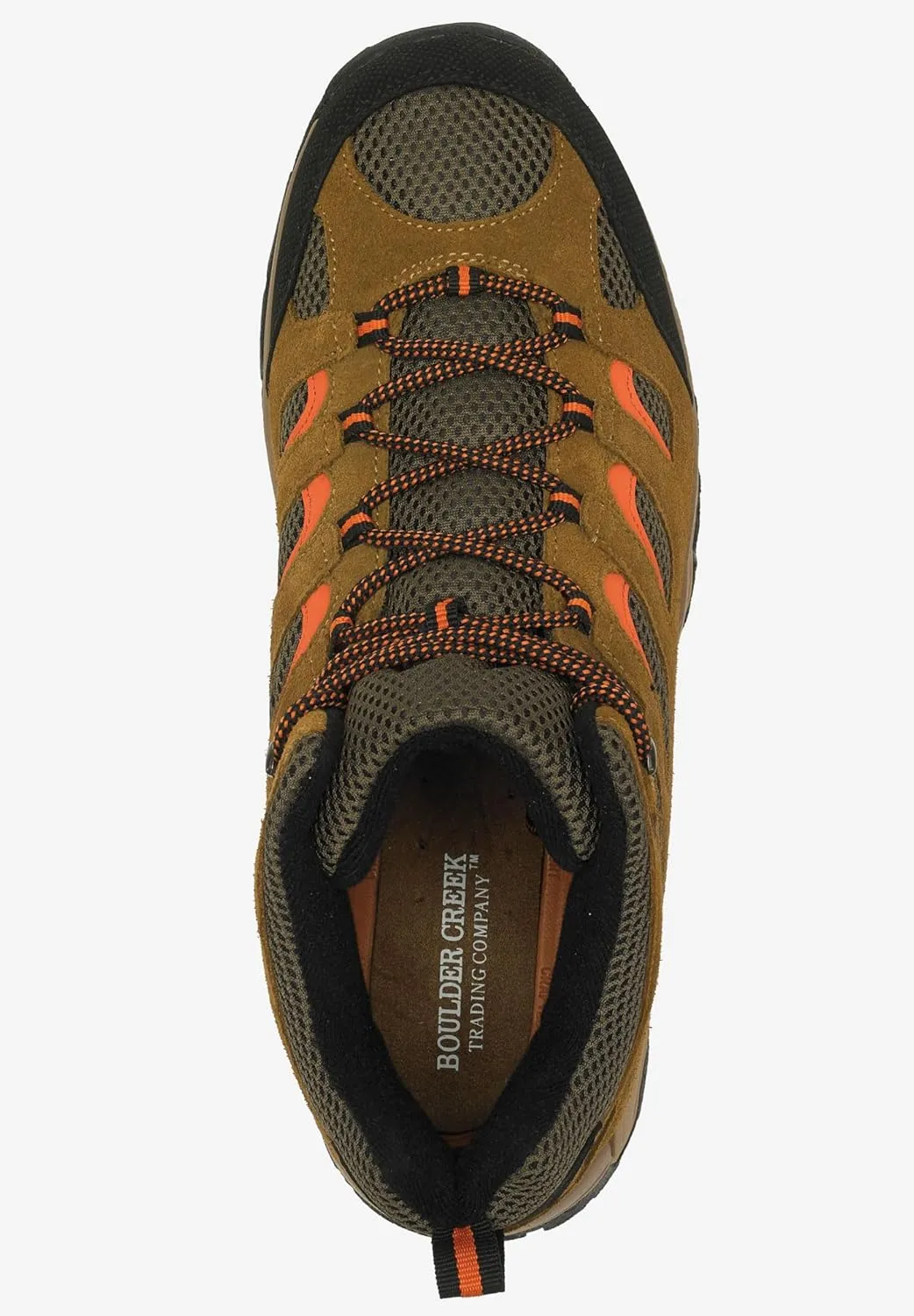 Boulder Creek by Kingsize Men's Wide Width Lace-Up Hiking Boots