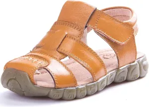 Boys Girls Leather Close Toe Outdoor Sports Sandals Beach Sandals