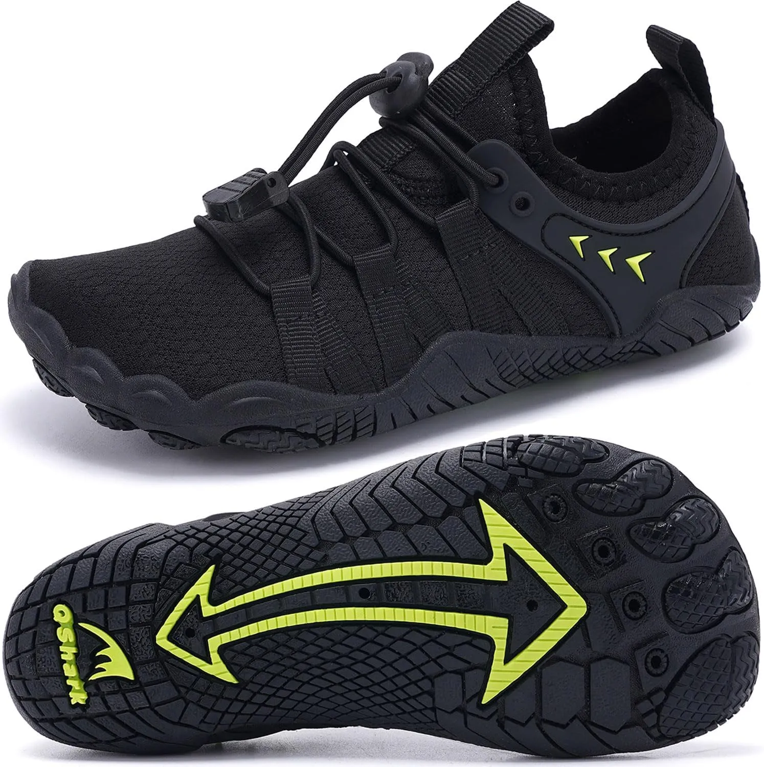 Boys Girls Water Shoes Kids Lightweight Aqua Socks Barefoot Quick Dry Hiking Walking Sneakers Slip On Sandals for Beach Pool Swim (Little Kid/Big Kid)