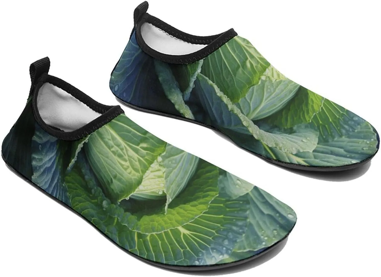 Bright Cabbage Water Shoes for Women Men Quick-Dry Non Slip Barefoot Aqua Socks Swim Rock Climbing Pool Shoes Socks Sports Shoes Athletic Must Haves Outdoor Gear
