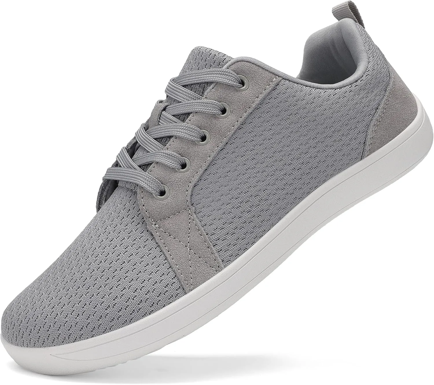 BXYJDJ Men's Barefoot Wide Toe Box Walking Shoes Extra Wide Width Minimalist Shoes Breathable Zero Drop Comfortable Shoes Non-Slip Fashion Sneakers