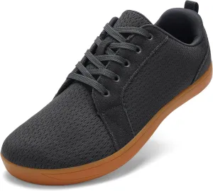 BXYJDJ Men's Barefoot Wide Toe Box Walking Shoes Extra Wide Width Minimalist Shoes Breathable Zero Drop Comfortable Shoes Non-Slip Fashion Sneakers