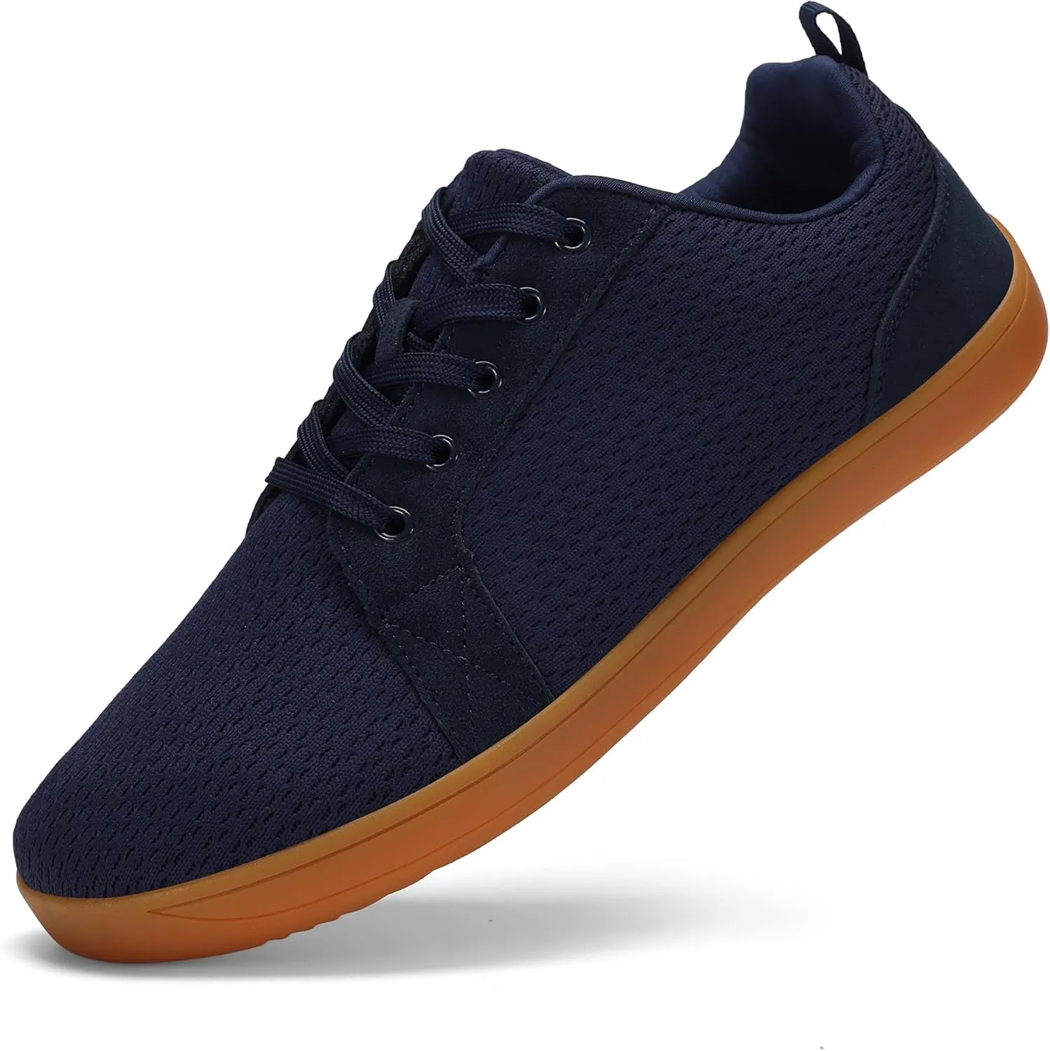 BXYJDJ Men's Barefoot Wide Toe Box Walking Shoes Extra Wide Width Minimalist Shoes Breathable Zero Drop Comfortable Shoes Non-Slip Fashion Sneakers