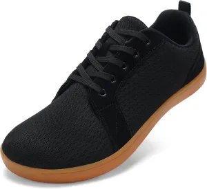BXYJDJ Men's Barefoot Wide Toe Box Walking Shoes Extra Wide Width Minimalist Shoes Breathable Zero Drop Comfortable Shoes Non-Slip Fashion Sneakers