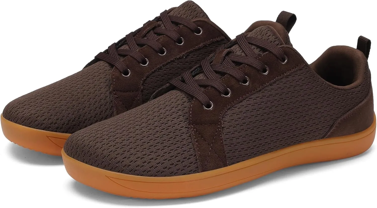 BXYJDJ Men's Barefoot Wide Toe Box Walking Shoes Extra Wide Width Minimalist Shoes Breathable Zero Drop Comfortable Shoes Non-Slip Fashion Sneakers