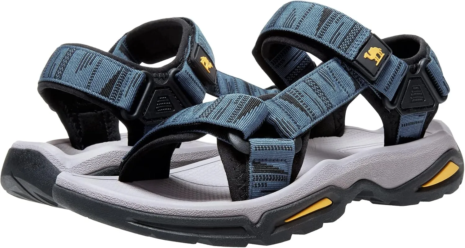 CAMEL CROWN Mens Waterproof Hiking Sandals with Arch Support Open Toe Summer Outdoor Beach Water Comfortable Sport Sandals