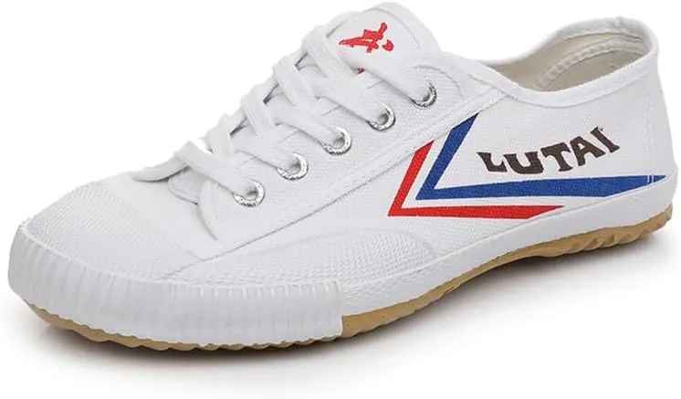 Canvas Martial Arts Shoes Low Top Breathable Canvas Sneakers for Kung Fu, Parkour, Comfortable Casual Walking Shoes