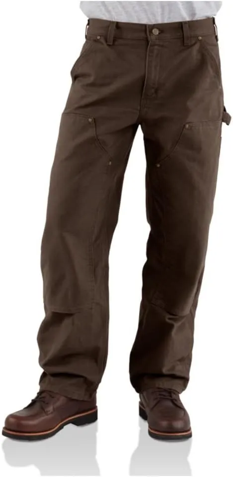 Carhartt Men's Loose Fit Washed Duck Double-Front Utility Work Pant