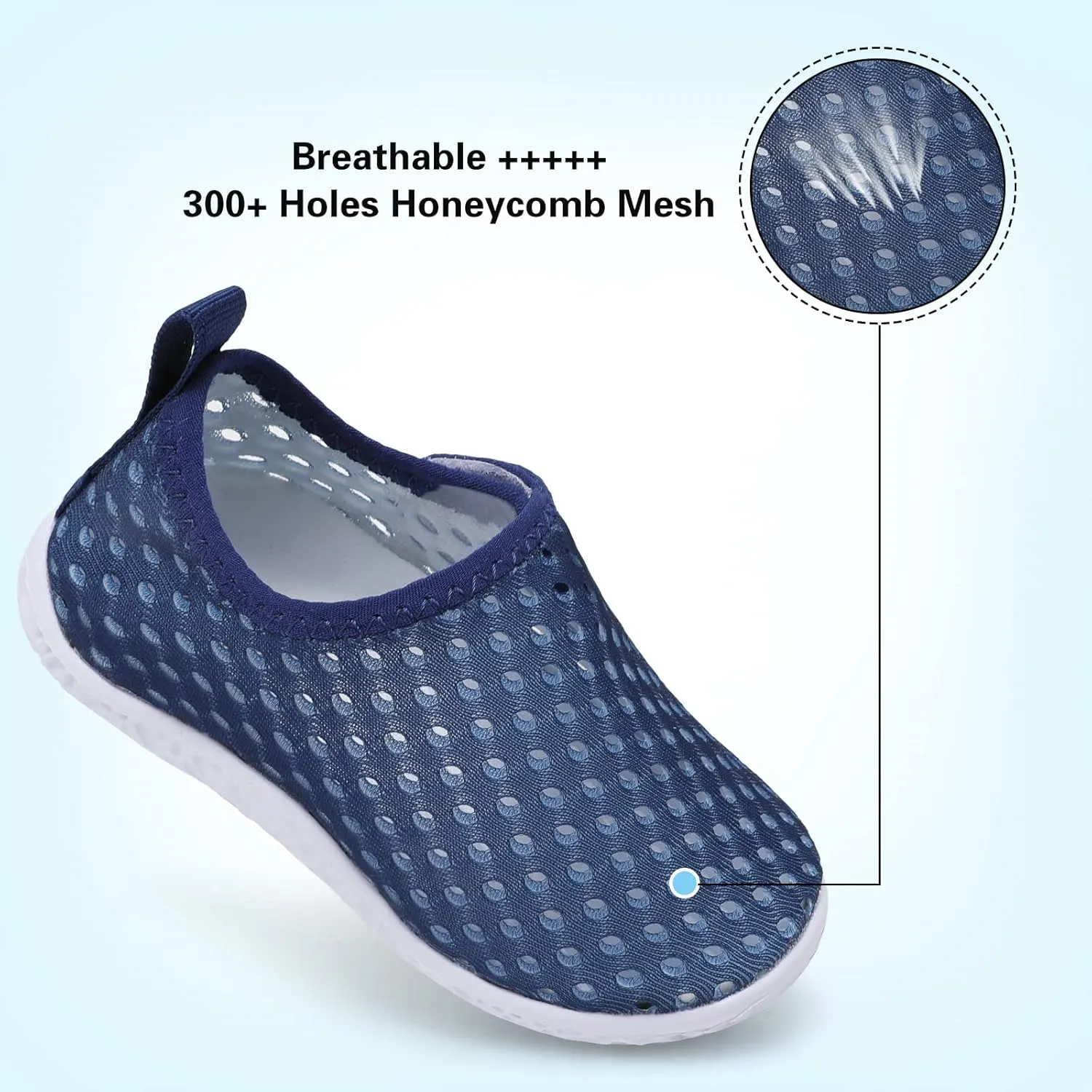 Centipede Demon Toddler Water Shoes for Girls Boys Kids Barefoot Swim Beach Aqua Socks Summer Sandals Breathable Quick Dry for Outdoor Water Sports Pool River