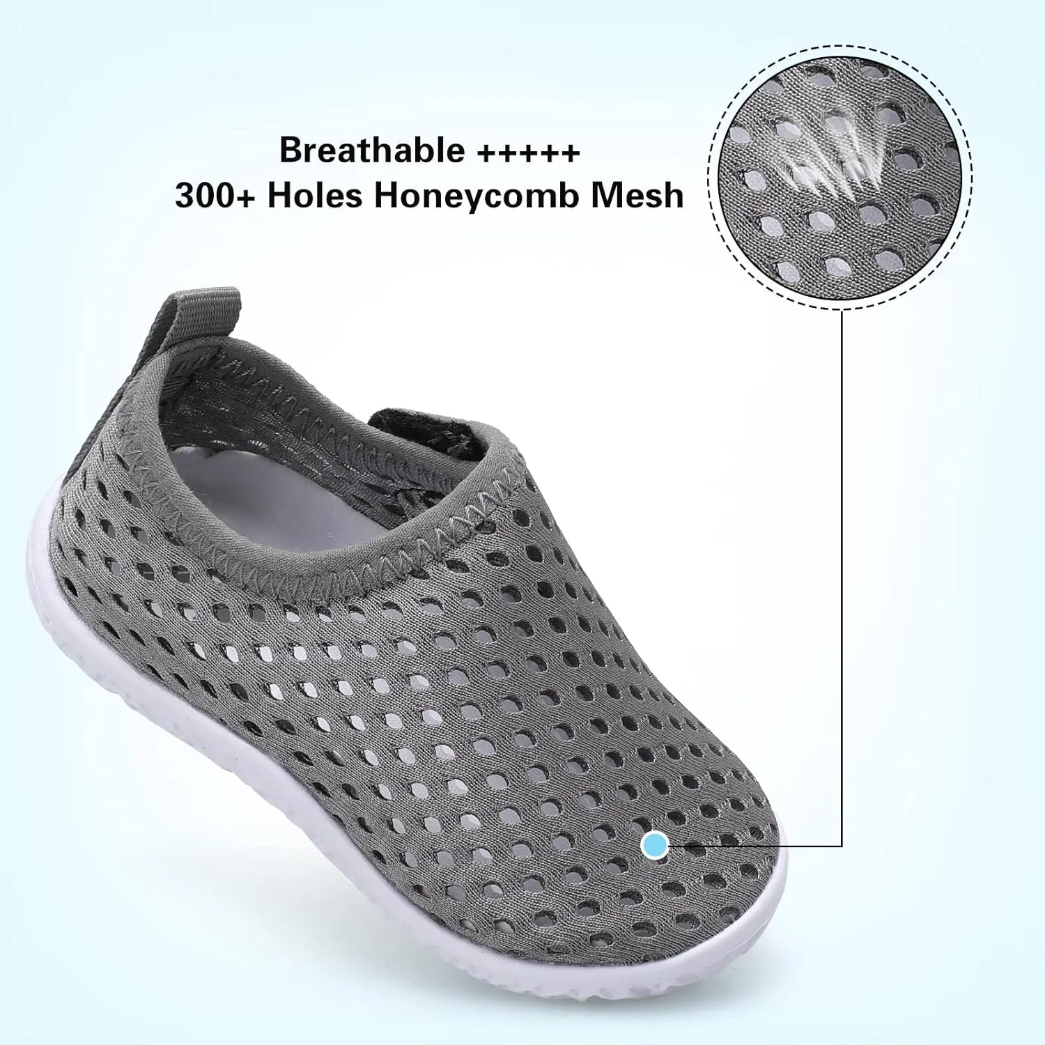 Centipede Demon Toddler Water Shoes for Girls Boys Kids Barefoot Swim Beach Aqua Socks Summer Sandals Breathable Quick Dry for Outdoor Water Sports Pool River
