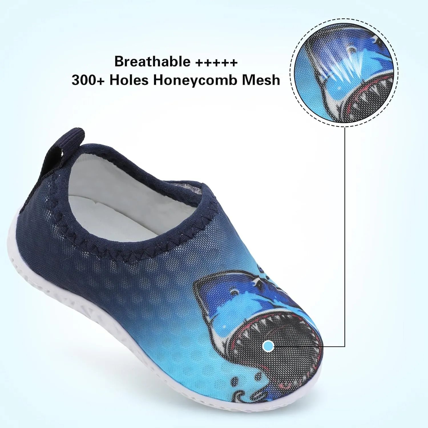 Centipede Demon Toddler Water Shoes for Girls Boys Kids Barefoot Swim Beach Aqua Socks Summer Sandals Breathable Quick Dry for Outdoor Water Sports Pool River