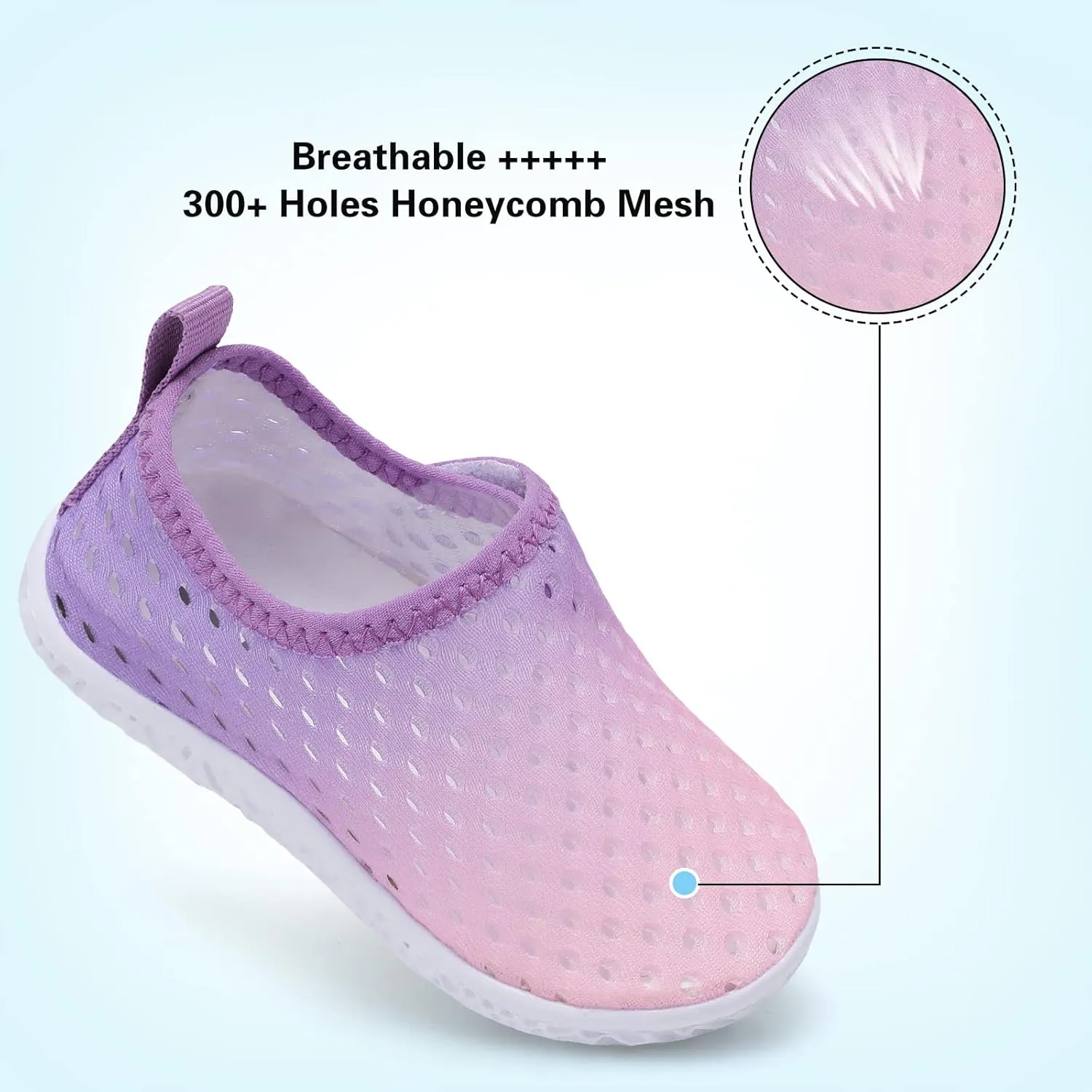 Centipede Demon Toddler Water Shoes for Girls Boys Kids Barefoot Swim Beach Aqua Socks Summer Sandals Breathable Quick Dry for Outdoor Water Sports Pool River