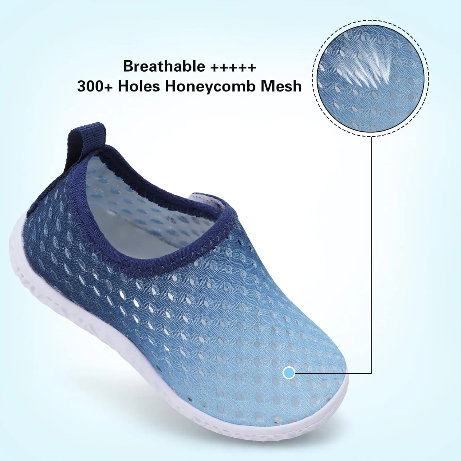 Centipede Demon Toddler Water Shoes for Girls Boys Kids Barefoot Swim Beach Aqua Socks Summer Sandals Breathable Quick Dry for Outdoor Water Sports Pool River