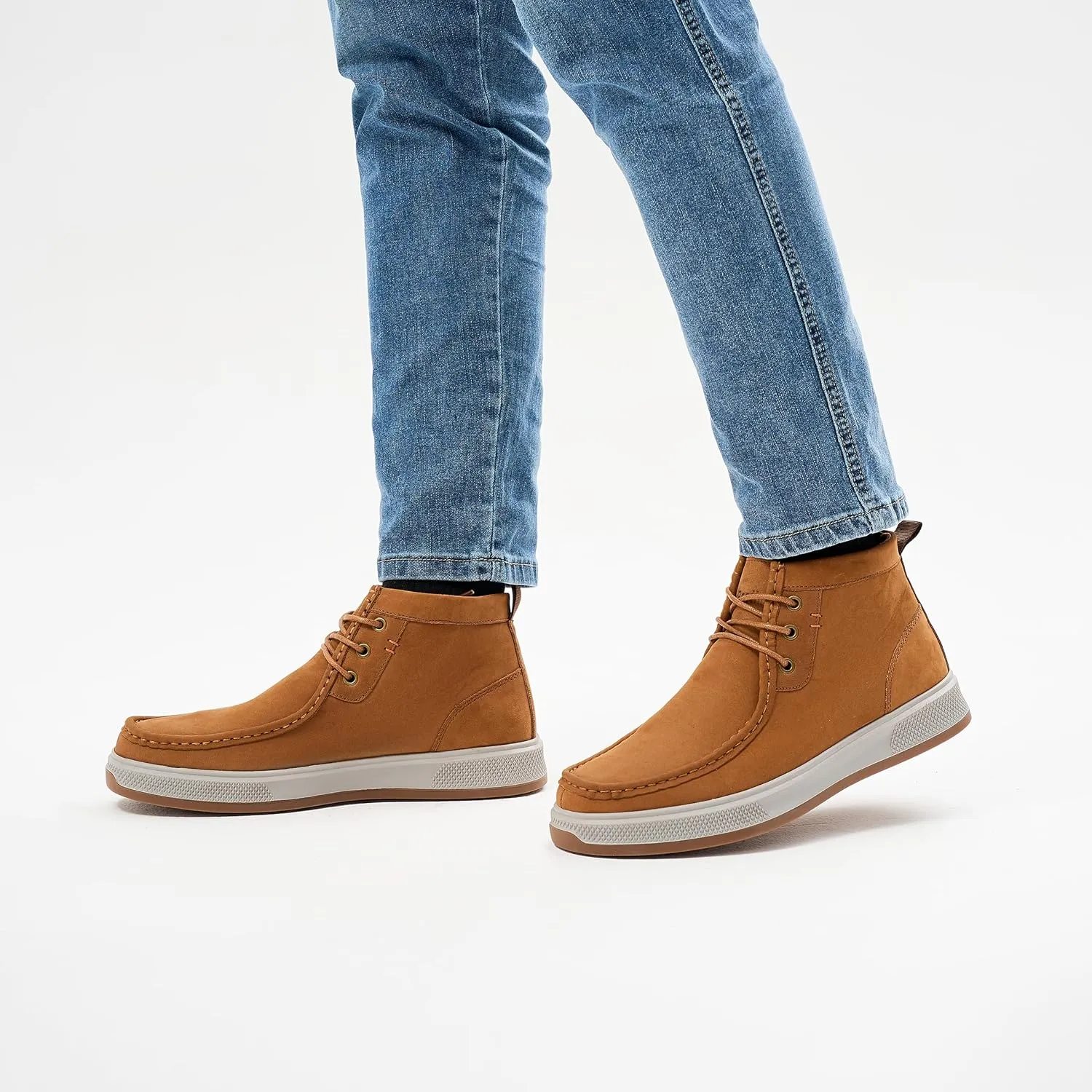 Chukka Boots Boots for Men Casual Boots Motorcycle Combat Ankle Boots Black Boots