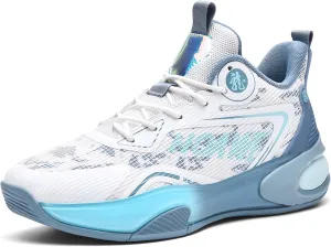 CJSPORX Men Basketball Shoes Non Slip Breathable Outdoor Fashion Sneakers