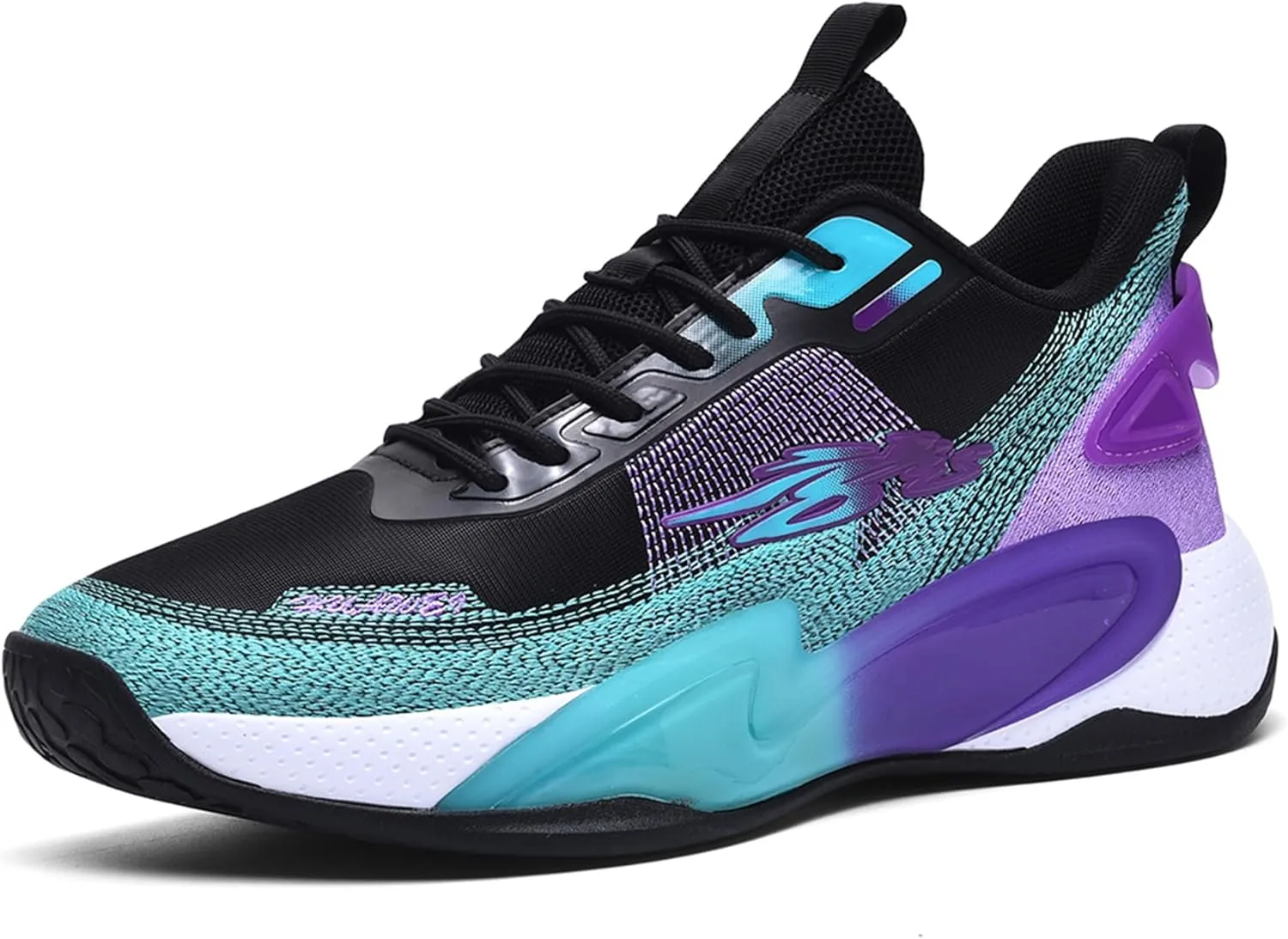 CJSPORX Men Basketball Shoes Non Slip Breathable Outdoor Fashion Sneakers