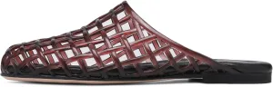 Clear Jelly Shoes for Women Slip on Jelly Mesh Slides Comfortable Closed Toe Flats Sandals Summer Beach Slippers.