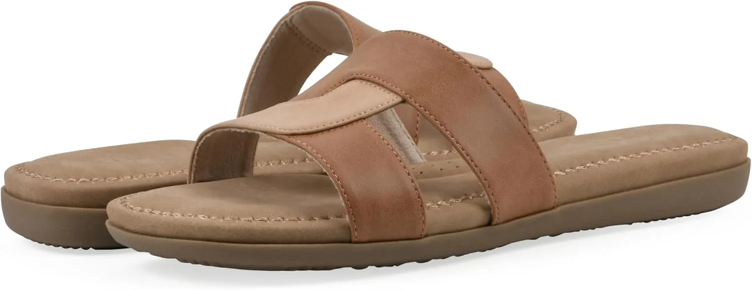 CLIFFS BY WHITE MOUNTAIN Women's Fraida Slide Sandal