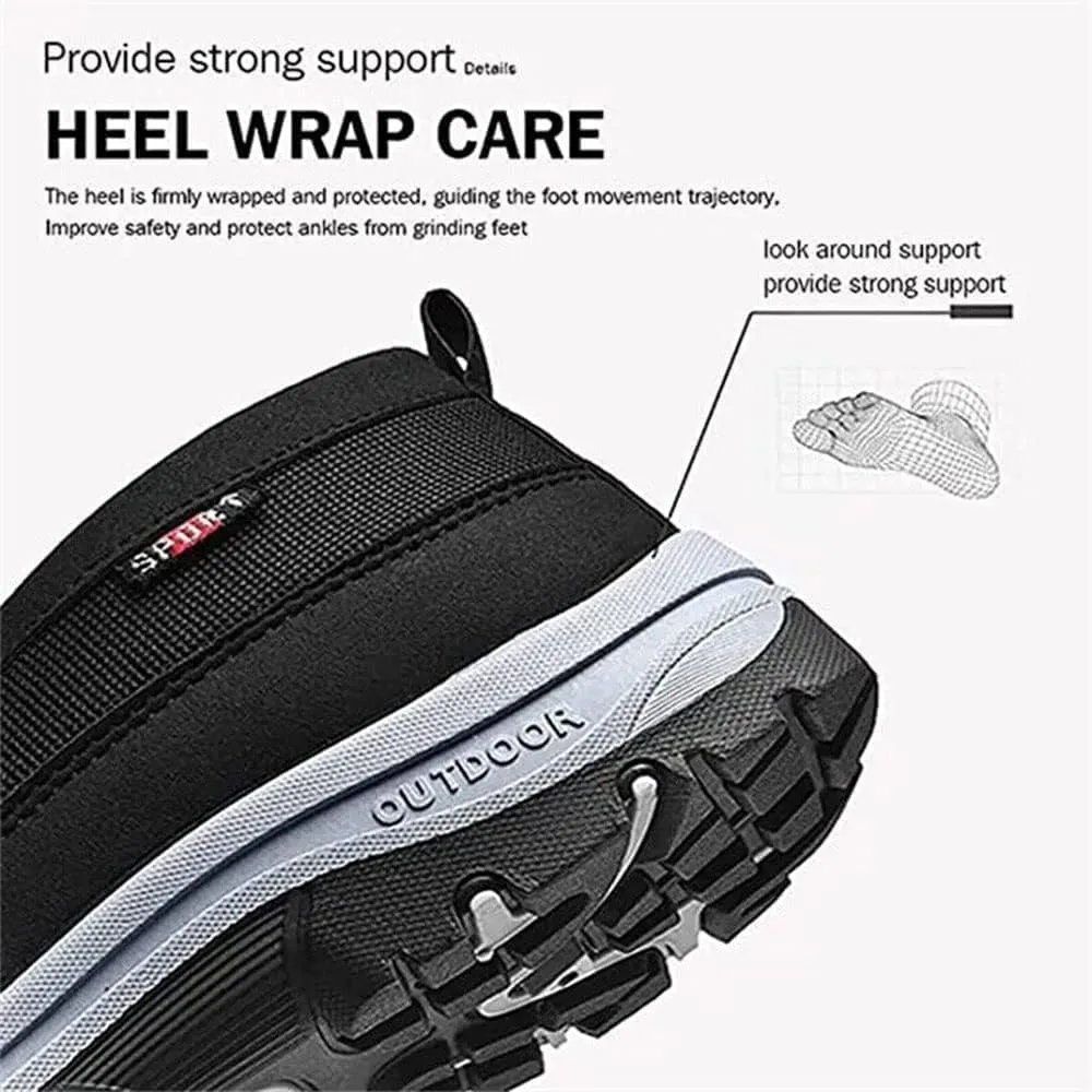 CNA Trop Orthopedic Shoes for Men Slip-On Canvas Loafers CNA Trop Shoes for Men Outdoor Hiking Orthopedic Breathable Walking Loafers