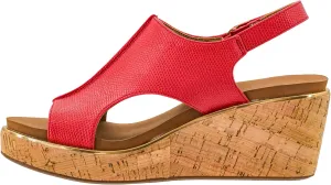 Corkys Footwear Womens Carley Wedges, Featuring Corkys EVA Foam Cushioned Insoles, A 2.5 Inch Heel, Lightweight For All Day Wear, And Hook And Loop Closure