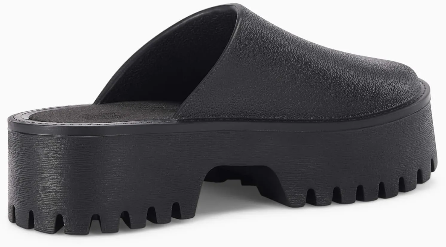 Coutgo Women's Platform Mules Slip On Thick Sole Slippers Closed Toe Cute Comfort Shoes