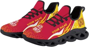Custom Basketball Shoes with City Name Number Personalized Gym Running Flex Control Casual Sneakers Lightweight Breathable Gift for Fans Men Women