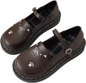 Cute Mary Janes Shoes Platform Chunky Round Toe Sweet Lolita School Shoes JK Fashion Pumps for Women Girls Kawaii Aesthetic Everyday Wear, Cosplay, Campus, Anime Conventions