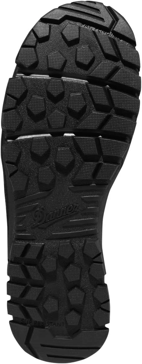 Danner Lookout 8” Side-Zip Tactical Boots for Men - BBP Waterproof, Polishable Full-Grain Leather & Nylon with Comfort Footbed, Slip-Resistant Outsole