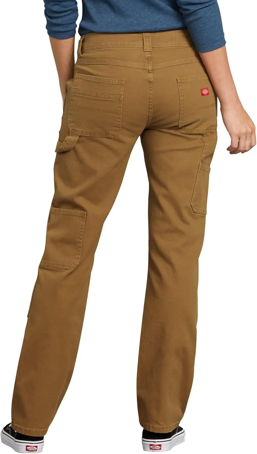 Dickies Women's Stretch Duck Double Front Carpenter Pant