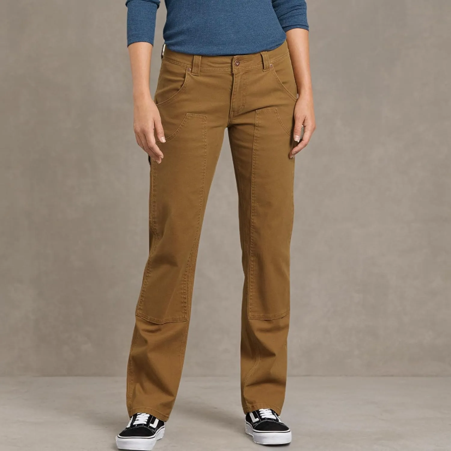Dickies Women's Stretch Duck Double Front Carpenter Pant