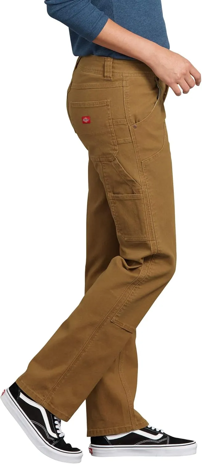 Dickies Women's Stretch Duck Double Front Carpenter Pant
