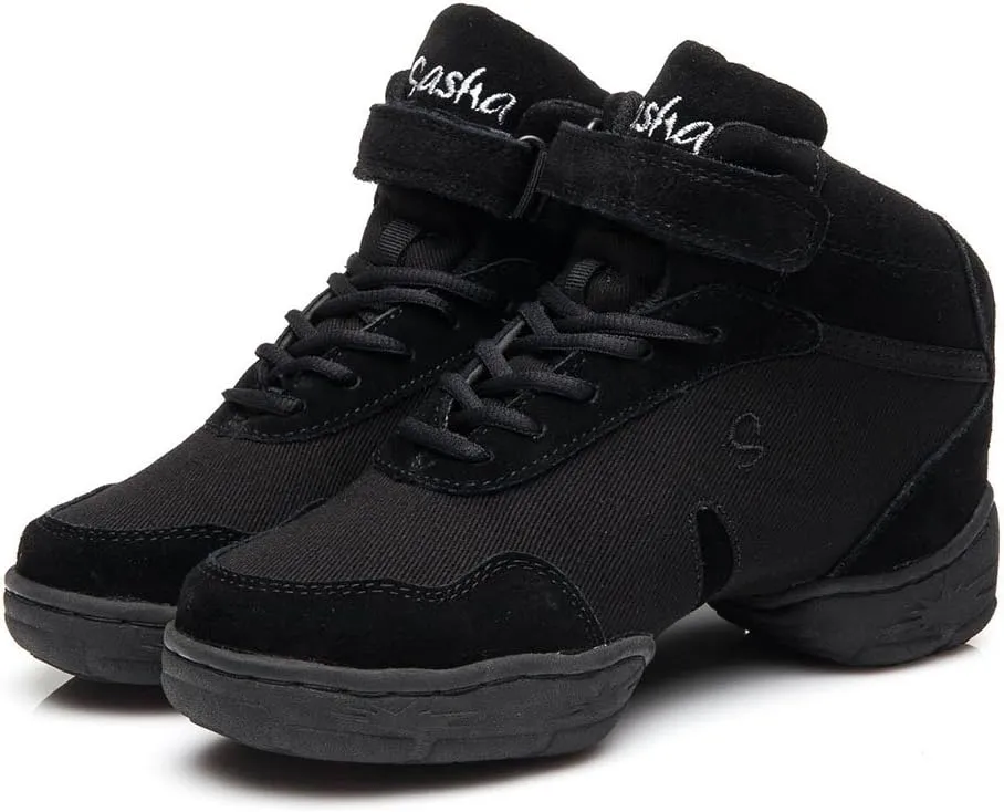 DKZSYIM Men and Women's Boost Dance Sneaker/Modern Jazz Ballroom Performance Dance-Sneakers Sports Shoes,Model B51/B52/B53