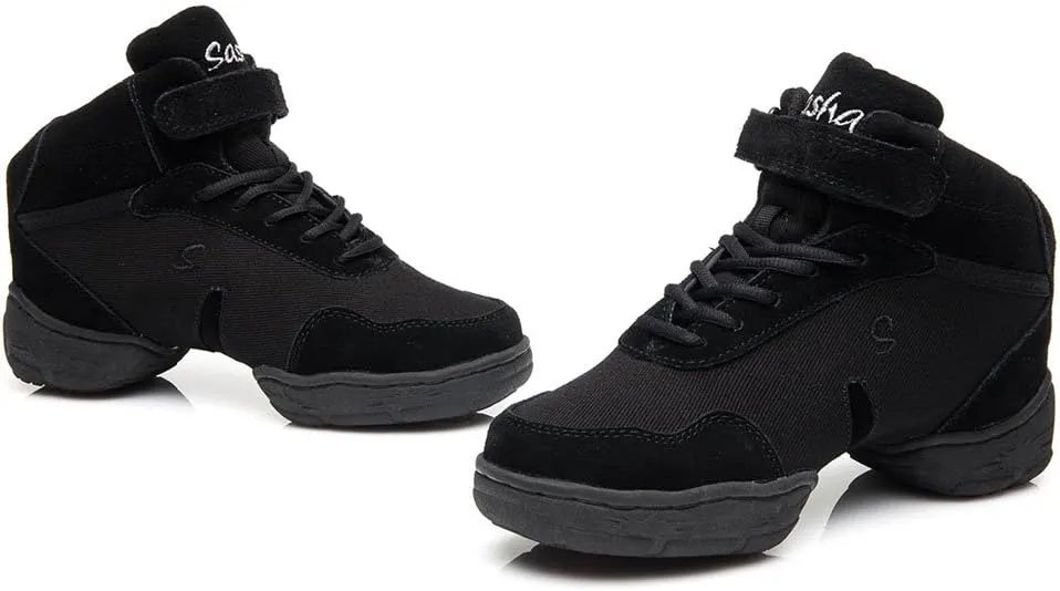 DKZSYIM Men and Women's Boost Dance Sneaker/Modern Jazz Ballroom Performance Dance-Sneakers Sports Shoes,Model B51/B52/B53